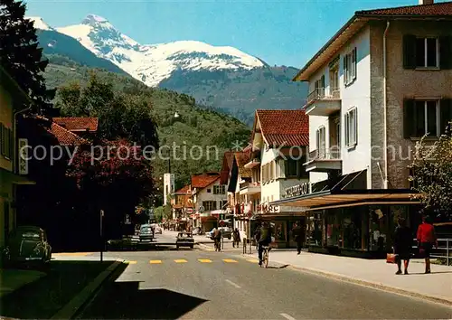 AK / Ansichtskarte Buchs_SG Bahnhofstrasse mit Margelkopf Buchs_SG
