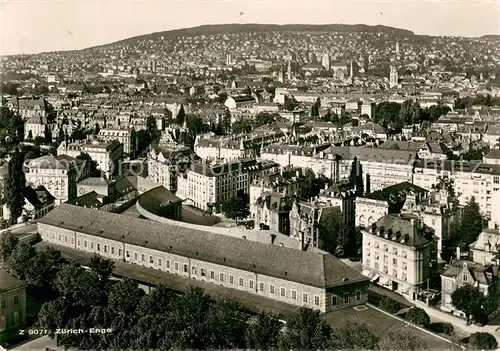 AK / Ansichtskarte Zuerich_ZH Enge Panorama Zuerich_ZH