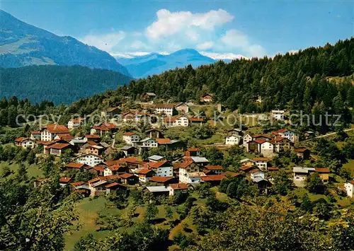 AK / Ansichtskarte Trin_Digg Fliegeraufnahme Trin_Digg