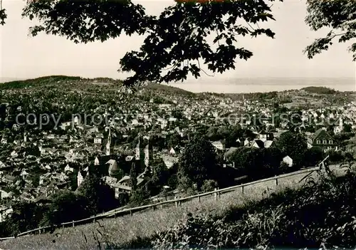 AK / Ansichtskarte St_Gallen_SG Panorama mit Bodensee St_Gallen_SG