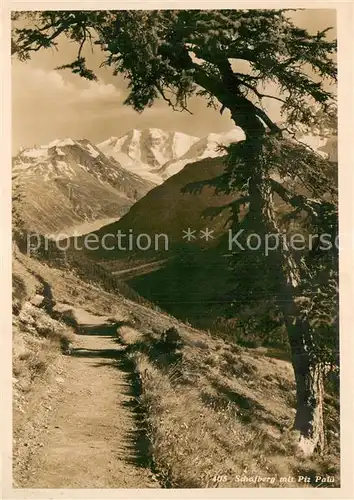 AK / Ansichtskarte Schafberg_1783m_Salzkammergut_AT mit Piz Palue 