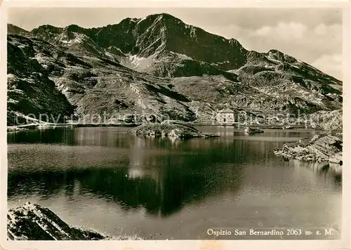 AK / Ansichtskarte San_Bernardino_GR Ospizio San Bernardino San_Bernardino_GR