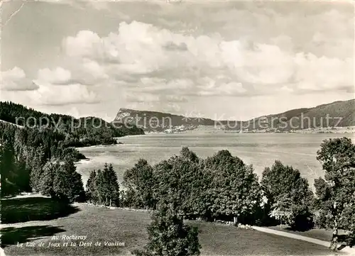 AK / Ansichtskarte Le_Rocheray Le Lac de Joux et la Dent de Vaulion Le_Rocheray