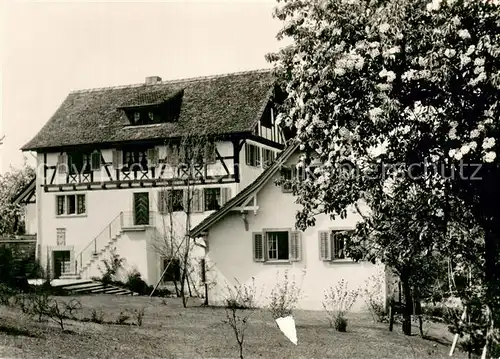 AK / Ansichtskarte Richterswil_ZH Heimatwerkschule Muelene Haeusergruppe der oberen Muehle 