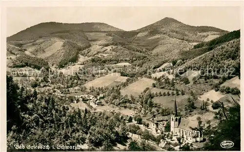 AK / Ansichtskarte Bad_Griesbach_Schwarzwald  Gesamtansicht Tal Bad_Griesbach