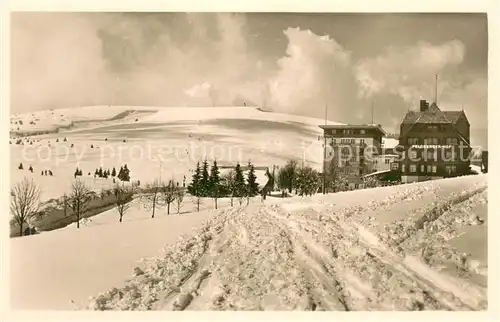 AK / Ansichtskarte Seebuck Hotel Feldbergerhof Schnee Winter Seebuck