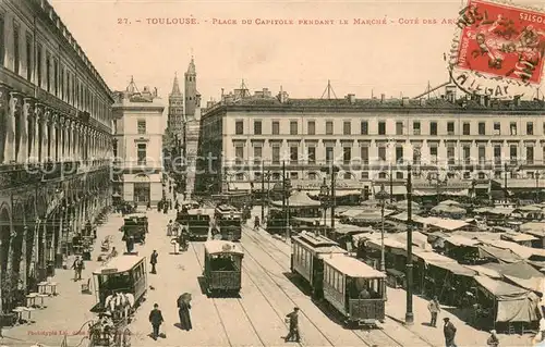 AK / Ansichtskarte Strassenbahn Toulouse 