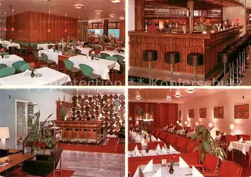 AK / Ansichtskarte Sassnitz_Ostseebad_Ruegen Mitropa Ruegen Hotel Bad Hotelhalle Rest. Sassnitz_Ostseebad_Ruegen