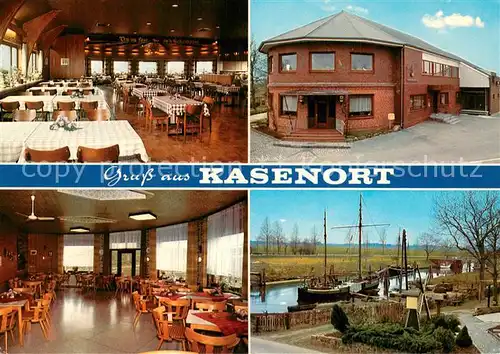 AK / Ansichtskarte Kasenort Gaststaette Zur Schleuse Restaurant Kasenort