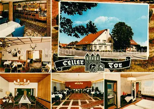 AK / Ansichtskarte Gross_Hehlen Hotel Restaurant Celler Tor Saal Fremdenzimmer Gross_Hehlen