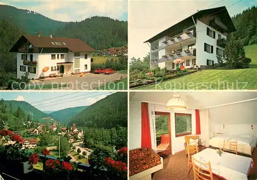 AK / Ansichtskarte Schoenmuenzach Ferienwohnungen Haus am Berg im Murgtal Schwarzwald Schoenmuenzach