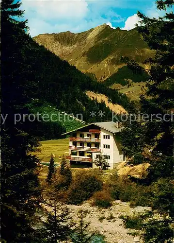 AK / Ansichtskarte Boden_Pfafflar Gasthof Bergheimat Lechtaler Alpen Boden_Pfafflar