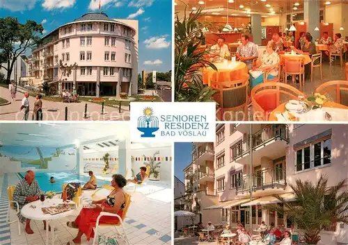 AK / Ansichtskarte Bad_Voeslau Senioren Residenz Hallenbad Restaurant Cafe Bad_Voeslau