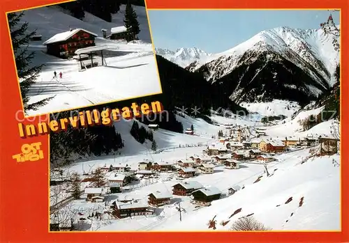 AK / Ansichtskarte Innervillgraten Panorama Ferienort im Hochpustertal Wintersportplatz Alpen Innervillgraten
