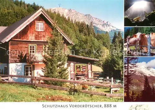 AK / Ansichtskarte Mitterbach_Erlaufsee Schutzhaus Vorderoetscher Naturpark oetscher Tormaeuer Mitterbach_Erlaufsee