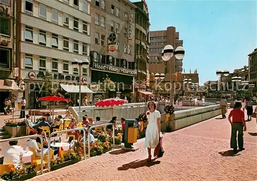 AK / Ansichtskarte Hannover Bahnhofstrasse Fussgaenger Hannover