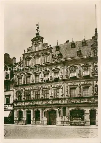 AK / Ansichtskarte Erfurt Fischmarkt Haus zum breiten Heerd Erfurt