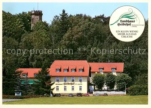 AK / Ansichtskarte Dippoldiswalde_Osterzgebirge Landhaus Heidehof Dippoldiswalde