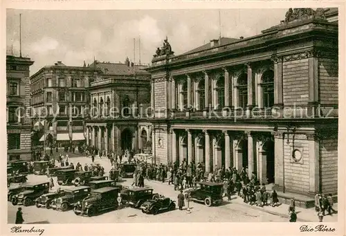 AK / Ansichtskarte Hamburg Die Boerse Hamburg