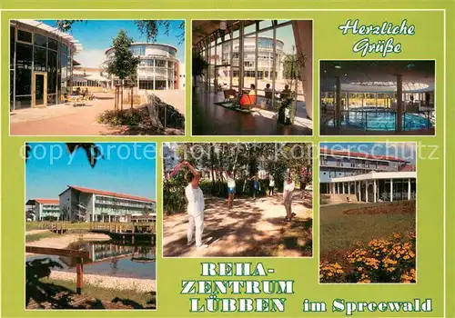 AK / Ansichtskarte Luebben_Spreewald Reha Zentrum Luebben  Luebben Spreewald