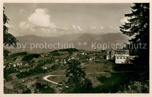 AK / Ansichtskarte Walzenhausen_AR Ev Erholungsheim Sonneblick Panorama Walzenhausen AR