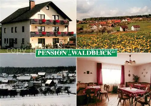 AK / Ansichtskarte Obertrubach Pension Waldblick Obertrubach
