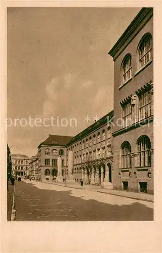 AK / Ansichtskarte Muenchen Universitaet Neubau Amalienstrasse Muenchen