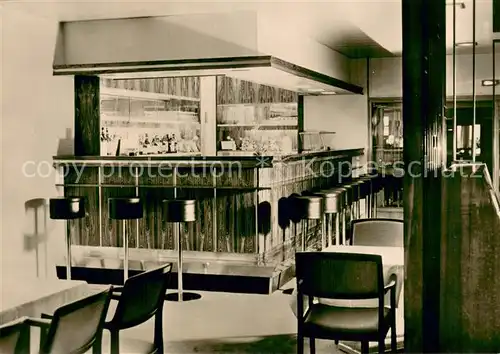 AK / Ansichtskarte Sassnitz_Ostseebad_Ruegen Mitrops Ruegen Hotel Arkona Bar Sassnitz_Ostseebad_Ruegen