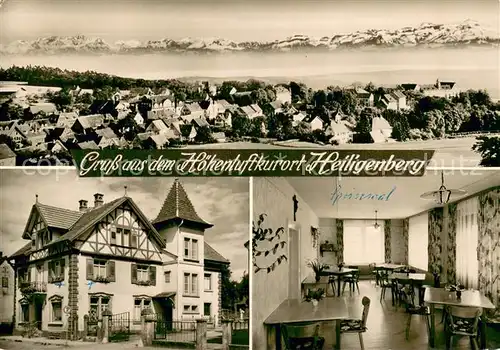 AK / Ansichtskarte Heiligenberg_Baden Krankenhaus Erholungsheim Heiligenberg_Baden