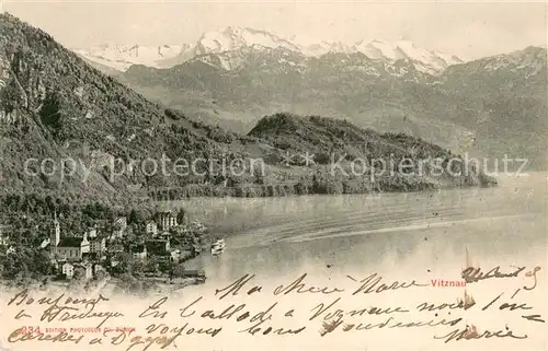 AK / Ansichtskarte Vitznau_Witznau_Vierwaldstaettersee_LU Panorama 