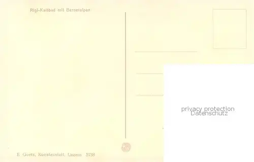 AK / Ansichtskarte Rigi_Kaltbad mit Berneralpen Rigi_Kaltbad