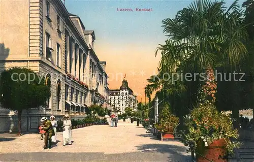 AK / Ansichtskarte Luzern__LU Kursaal 