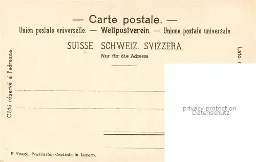 AK / Ansichtskarte Luzern__LU Hofkirche 