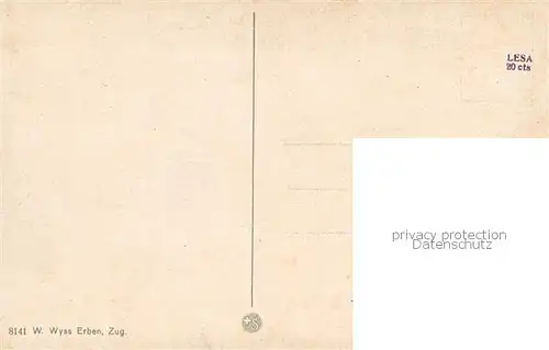 AK / Ansichtskarte Zug__ZG Strassenpartie 