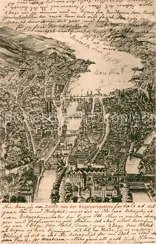 AK / Ansichtskarte Zuerichsee_ZH Panoramakarte Zuerichsee ZH