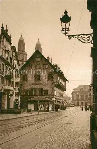 AK / Ansichtskarte Zuerich_ZH Rathausquai Zuerich_ZH