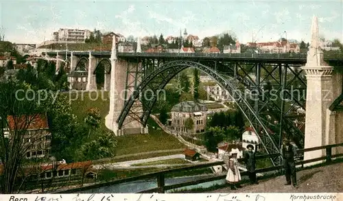 AK / Ansichtskarte Bern_BE Kornhausbruecke Bern_BE
