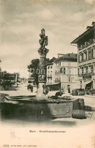 AK / Ansichtskarte Bern_BE Kindlifresserbrunnen Bern_BE