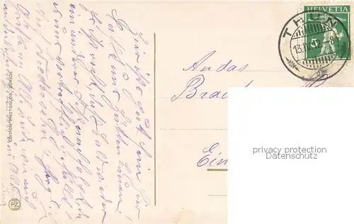 AK / Ansichtskarte Spiez_Thunersee_BE Panorama Kirche Spiez_Thunersee_BE