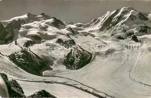 AK / Ansichtskarte Zermatt_VS Monte Rosa Lyskamm Zermatt_VS