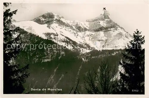 AK / Ansichtskarte Morcles_VD Dents de Morcles 