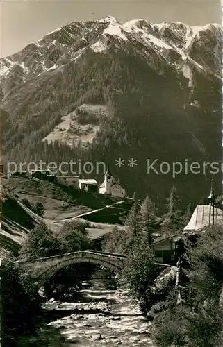 AK / Ansichtskarte Binn mit Breithorn Binn