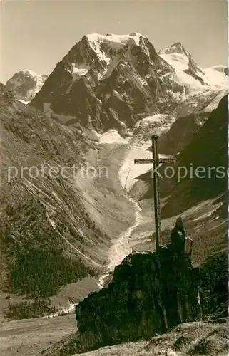 AK / Ansichtskarte Arolla_VS Praz Gras Mt Brule Mt Collon l Eveque Arolla_VS