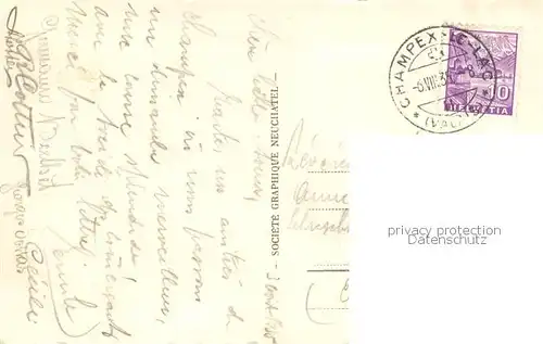 AK / Ansichtskarte Champex_sur_Dorenaz_VS Vue panoramique aerienne 