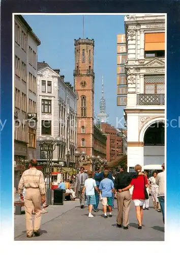 AK / Ansichtskarte Hamburg Poststrasse Fussgaenger Hamburg