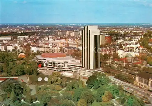 AK / Ansichtskarte Hamburg Congress Centrum m. Planten un Blomen Hamburg