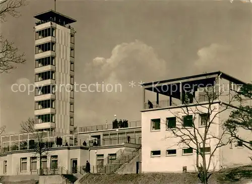 AK / Ansichtskarte Berlin Mueggelturm m. Gaststaette Berlin