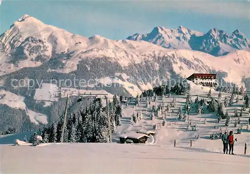 AK / Ansichtskarte Kitzbuehel_Tirol Grossseilbahnen Sessel  u. Schlepplifte Kitzbuehel Tirol