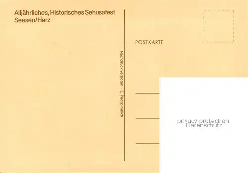 AK / Ansichtskarte Seesen_Harz Herzog Otto verleiht Seesen d. Stadtrechte Seesen Harz