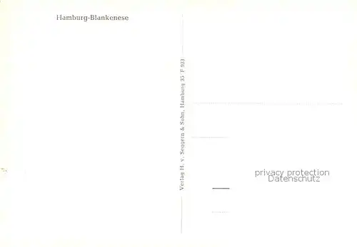 AK / Ansichtskarte Blankenese_Hamburg Teilansichten 